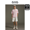 GXG男装 精致绣花短袖T恤 夏季热卖GEX14414072 商品缩略图1