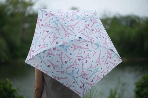 紫丁香 印花/遮光羽毛伞 5骨/6骨 商品图1