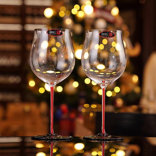 RIEDEL/醴铎 红领结波尔多勃艮第红酒杯手工葡萄酒杯新婚结婚礼物 商品图2