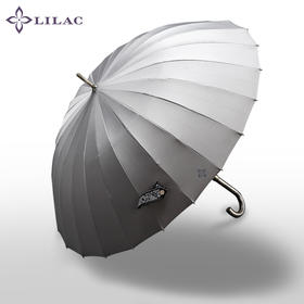 夏洛克 24骨直骨自动抗风男士经典伞