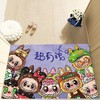 【卡通地垫，时尚可爱！】labubu拉布布卡通入户门地垫 丝圈脚垫玄关易打理 pvc防滑地毯-QQ 商品缩略图10