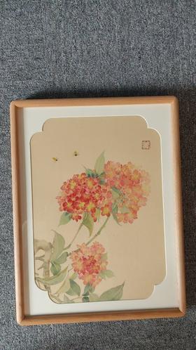 催静伊 花卉七（30*40）