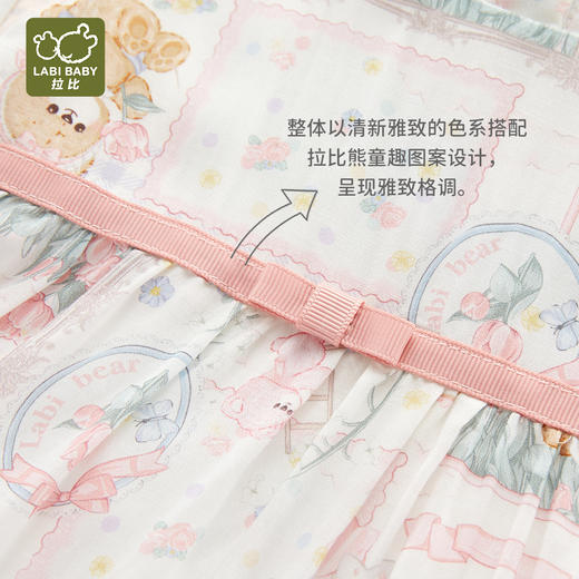 拉比-童衣类（夏）I5自然后开连体短袖衣特殊色059 商品图1