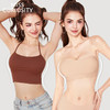 好奇蜜斯防滑无肩带内衣女小胸聚拢外扩显大抹胸罩粉底液文胸夏薄  布琪 商品缩略图0