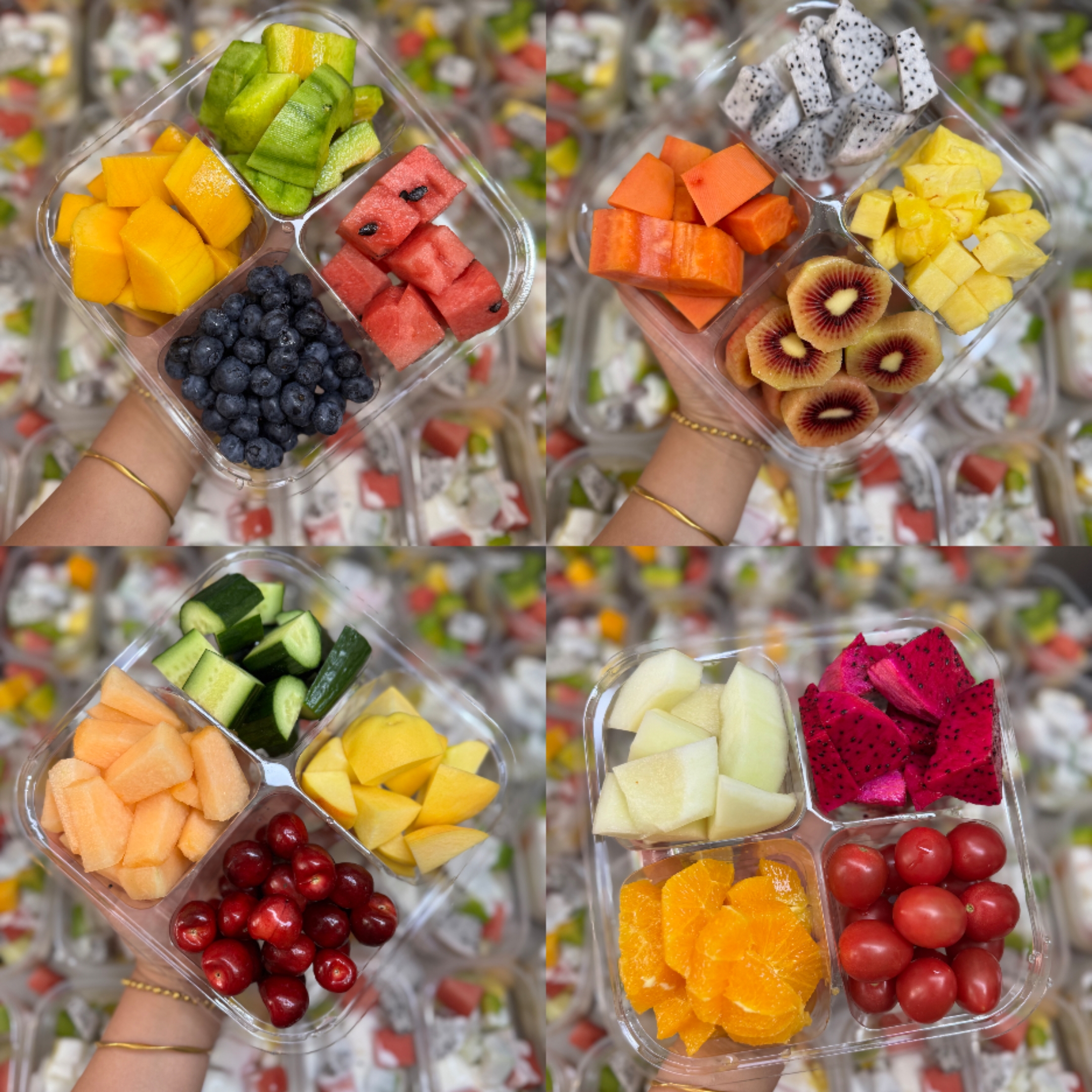 【小不重复】16种不一样的水果 净重3.2KG+