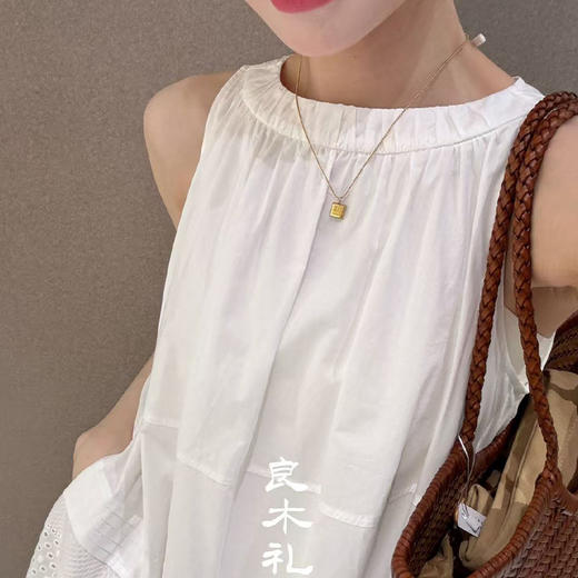 【预售7天】良木礼刺绣花连衣裙（2e040-1） 商品图1