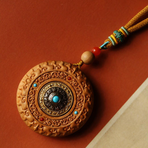 【青山特惠】老山檀香 | 观音 · 运转乾坤  挂件  s43 商品图3