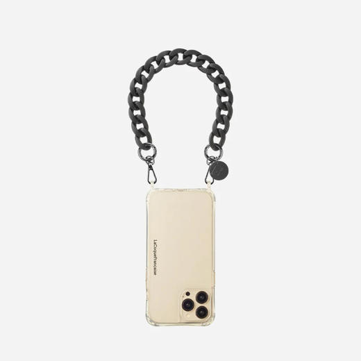 北京仓｜La Coque Française-Sarah-黑色 短款手机链［法国设计师］ 商品图0