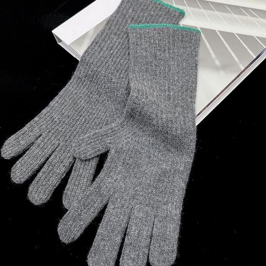 S.Y.C【触感指语】100纯羊绒分指骑行防寒手套 CYR25060 商品图4