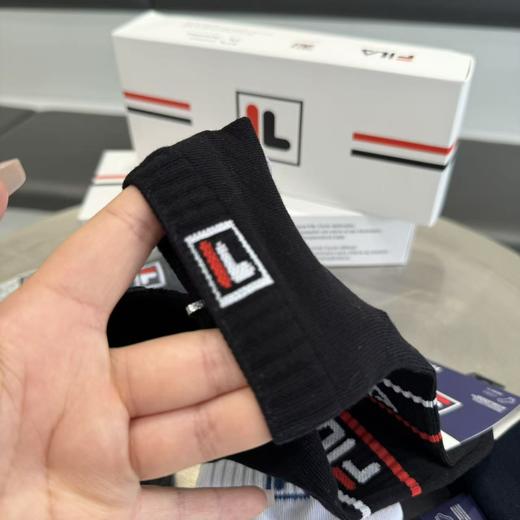 F633斐乐官方2025最新款低帮袜 5双一盒 商品图3