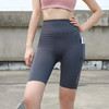 【口袋五分裤】断码福利 官网560！带口袋高腰收腹提臀五分鲨鱼裤女 外穿打底瑜伽骑行运动紧身短裤 商品缩略图4