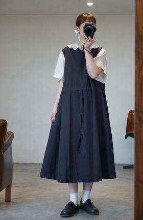 Casey Casey可调节腰背心裙