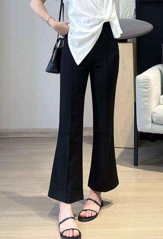 弹力抗皱绝美人鱼瘦瘦裤夏季凉感9分裤薄微喇裤 商品图5