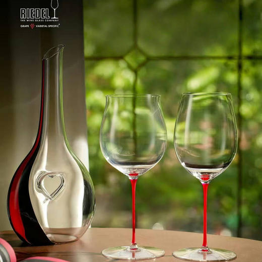 RIEDEL/醴铎 BLACK TIE BLISS Red 黑领结祝福醒酒器红黑条纹  2009/03S3 商品图3