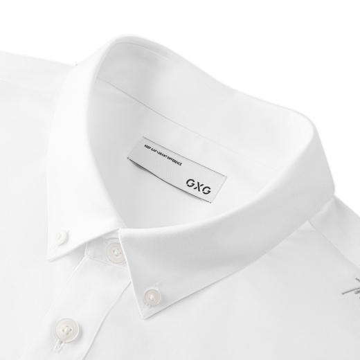 GXG男装 多色商务免烫短袖衬衫 24年夏季热卖G24X232027 商品图3