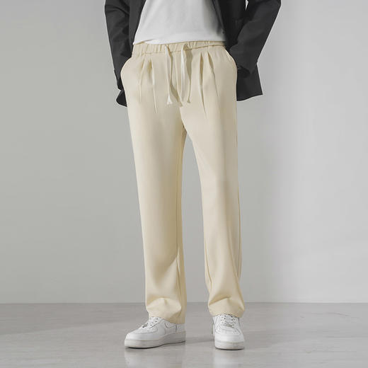 🌈夏天必备男士西裤软西裤的好🌟我要让所有人知道❗认准高端货的来❗老公穿上说舒服❗ 👉【罗蒙男士休闲锥形休闲西裤】❤️凉感+垂感+弹性三合一❗丝绸般细腻柔软✨，强韧耐磨 商品图8