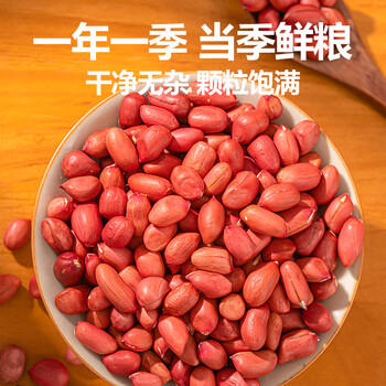 北纯 红皮花生380g/瓶（富镁富铜杂粮米生花生米四粒红花生花生仁 ） /粮油调味 /杂粮 /谷米类 商品图2