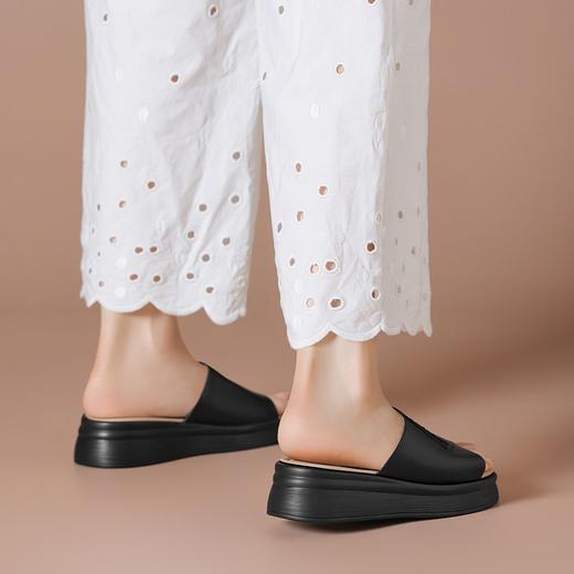 【软羊皮】凉拖鞋25夏季新款不累脚女士拖鞋松糕底凉鞋女-BB 商品图8