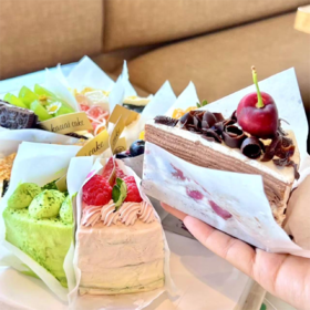 【粉丝推荐榜no.1】幸运10拼千层·纠结症患者的最爱·星座幸运色千层·低糖100%动物奶油！