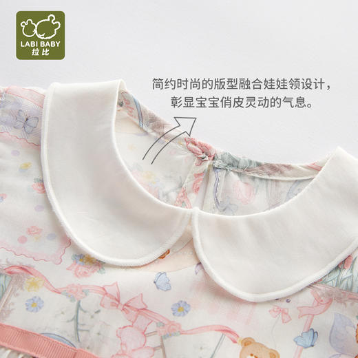 拉比-童衣类（夏）I5自然后开三角连体衣特殊色059 商品图1