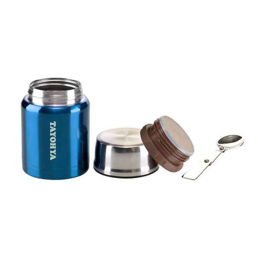 【多样屋专柜】多样屋风尚焖烧杯-红 350ml 不锈钢真空焖烧杯儿童学生便当饭盒保温壶粥桶  商品图0