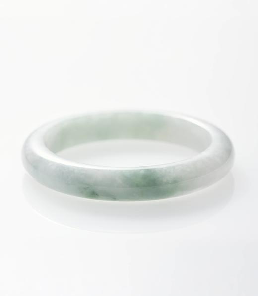 伽罗JALO A货翡翠手镯SGE07158 商品图1