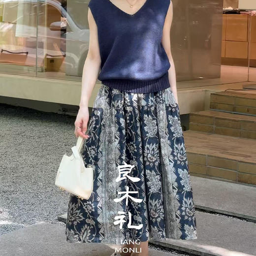 【预售7天】良木礼真丝半裙（409004） 商品图2