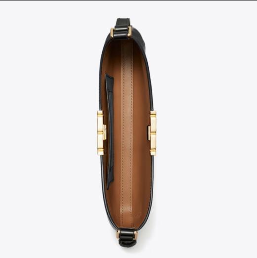 【香港直邮 送礼盒礼袋】Tory Burch/汤丽柏琦 Eleanor 皮革纤维单肩包164762  长26.5cm 宽5cm 高15cm -w  【清关约7个工作日】 商品图5