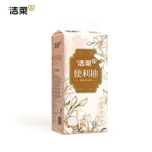 洁柔 悬挂式便利抽纸3层300抽*5提(新老款式随机) BGRXC05T 商品图2