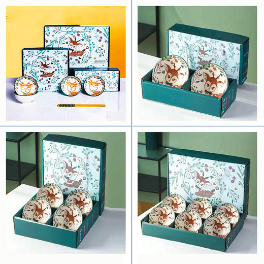 【清仓！日式陶瓷礼盒，精致碗筷套装✨】让每一餐都充满仪式感！日式陶瓷碗筷礼盒 家用餐具套装 送礼套装礼盒 商品图10