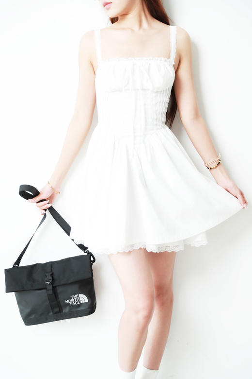 户外冲锋包包，大容量防泼水。压胶工艺字母长肩带单肩包C061260 商品图10