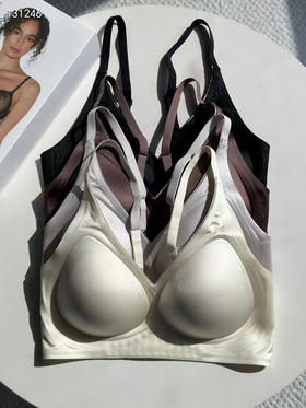 Laperla珠光锻面光面无痕裸感文胸