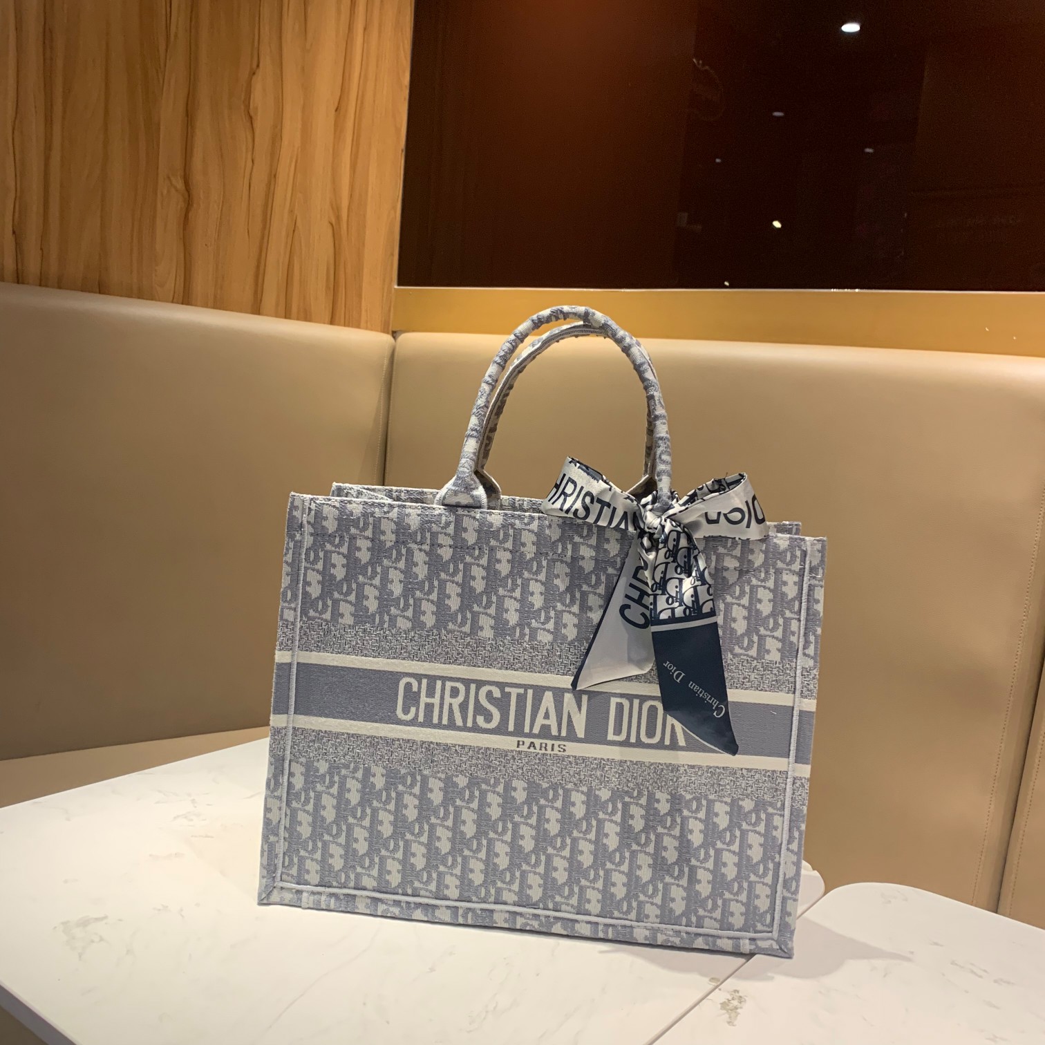 F623岩石灰色帆布购物袋托特包