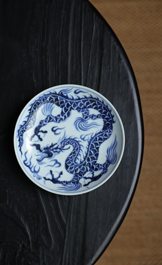 【元岚堂】元龙釉里红青花迷你撇口壶承 商品图4