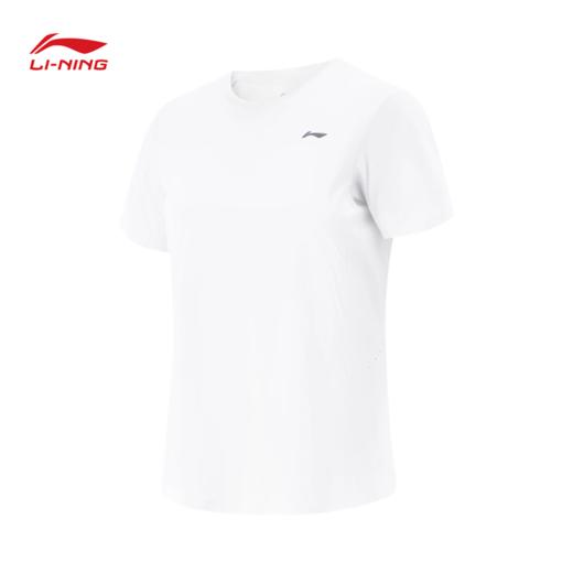 李宁健身系列女子冰感舒适防晒短袖T恤ATSV560 商品图0