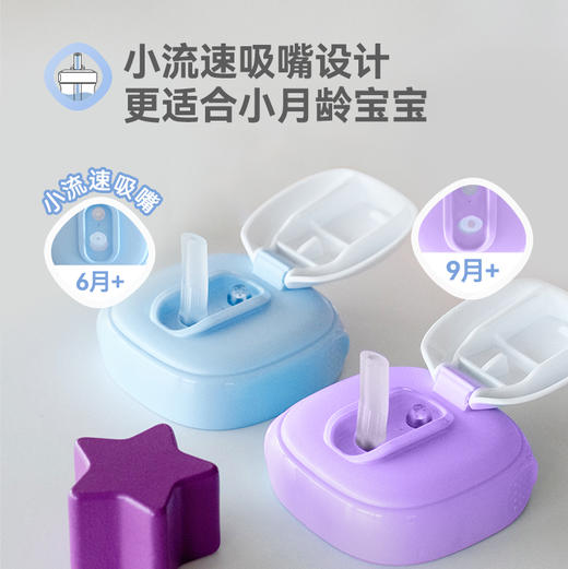 Hegen海格恩 萌牙吸嘴x2+吸管x2 配件组合（不含盖） 商品图4