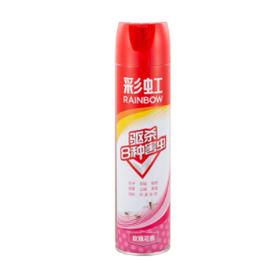 彩虹玫瑰花香杀虫气雾剂600ml