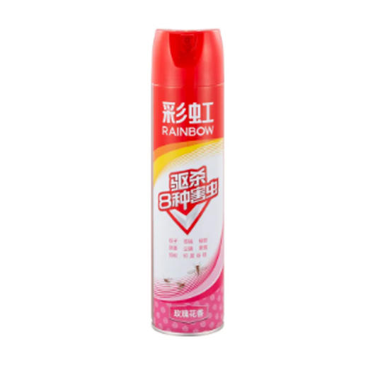 彩虹玫瑰花香杀虫气雾剂600ml 商品图0