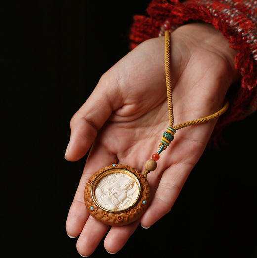 【青山特惠】老山檀香 | 观音 · 运转乾坤  挂件  s43 商品图6