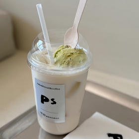 茉莉奶绿（外卖不带冰淇淋球）