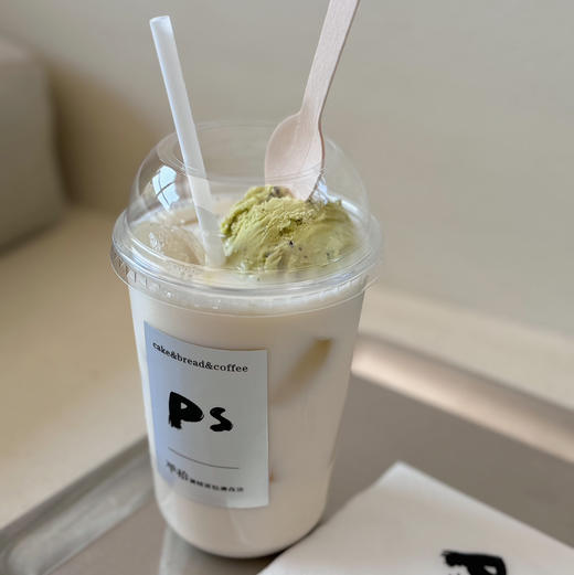 茉莉奶绿（外卖不带冰淇淋球） 商品图0
