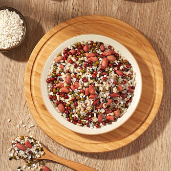 吾谷为伴八宝粥米2斤 腊八粥米 红豆 绿豆 花生 黑米 红米 五谷杂粮 /粮油调味 /杂粮 /复合粥米 商品图2