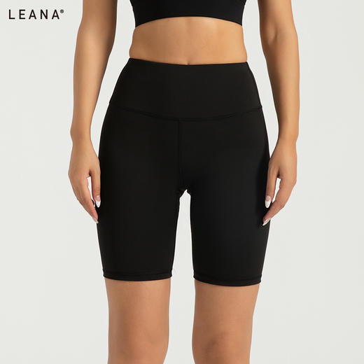 LEANA新品瑜伽休闲运动速干 有尴尬线 五分裤NPT5FK 商品图1
