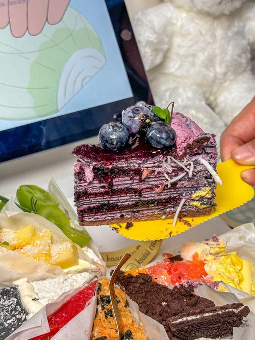 【粉丝推荐榜no.1】幸运10拼千层·纠结症患者的最爱·星座幸运色千层·低糖100%动物奶油！ 商品图11