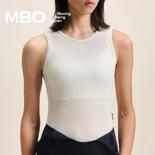 MBO女子短袖打底衫CLB33A云感无袖打底衫25年夏季新款(经销商专拍链接，非经销商拍单不发货) 商品图4