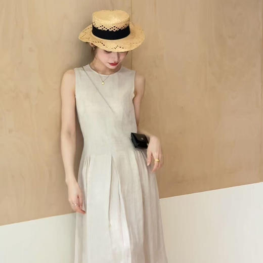 【现货】良木礼亚麻连衣裙（1797） 商品图1