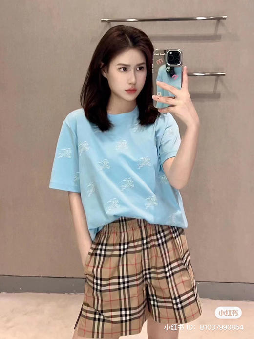 612-7 渠道货 骨折清 全身胶印战马 圆领短袖T恤 我穿XL宽松如图 商品图4