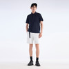 九牧王 冻感T恤 夏藏青翻领修身版短袖POLO衫 JT2E2A717 商品缩略图1