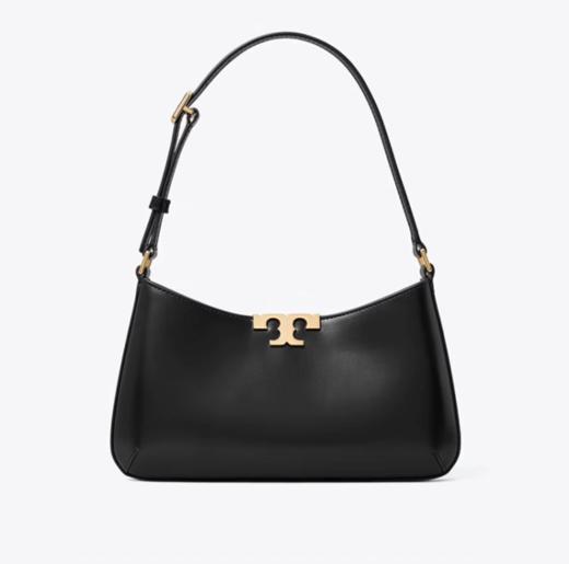 【香港直邮 送礼盒礼袋】Tory Burch/汤丽柏琦 Eleanor 皮革纤维单肩包164762  长26.5cm 宽5cm 高15cm -w  【清关约7个工作日】 商品图4
