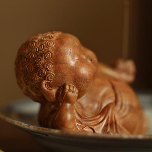 【青山特惠】老山檀香 | 卧佛 · 香插 摆件 b19 商品图2